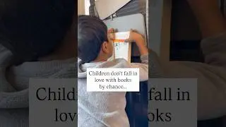 Before a child loves books, they first fall in love with the one reading to them.