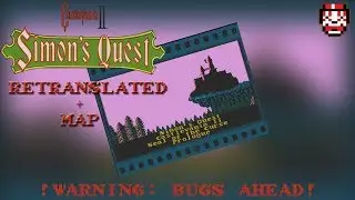 Castlevania II: Simon's Quest Retranslated + Map by Bisqwit (Complete + Best Ending)