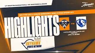 2025-26 UT Martin Basketball Highlights: vs. Eastern Illinois