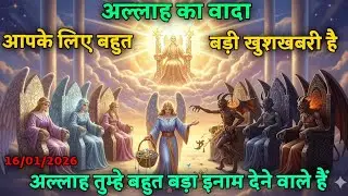 🥇16 January 2026 आपके लिए एक खुशखबरी है । अल्लाह तुम्हे बहुत बड़ा इनाम देने वाले है।