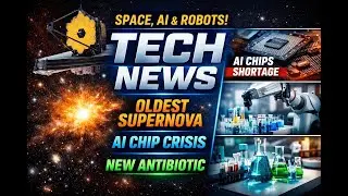 Daily Tech News: Webb Sees Oldest Supernova, AI Chip Crisis, Robot Finds New Antibiotic