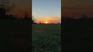 Sunset #timelapse #timelapsvideo #sunset #field #metaldetecting