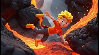 Fortnite Tiny Hero Surfed Across the Lava | Nursery Rhymes for Kids & Baby Songs