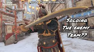 SOLOING THE ENEMY TEAM?? (Rep 80 Tiandi Elimination) | For Honor