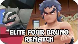 Pok&eacute;mon Let's Go Pikachu & Eevee : Elite Four Bruno Rematch (1080p60)