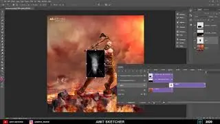 How to Create Motion Poster Animation in Photoshop Tutorial