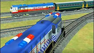 Indian Police Train Simulator - Level 11 Success (Criss Cross Games)