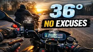 36&deg; Morning Motorcycle Ride Into the Grind | Discipline Beats Excuses