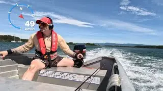 New top speed (25HP Mercury)