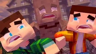 INSANE PATIENT HELPS CHILDREN! CHILDREN AND ASYLUM IN MINECRAFT (re-upload MrHald)