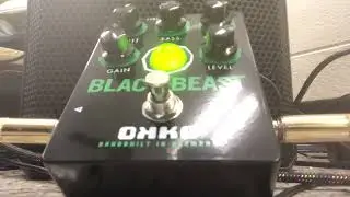 4/12/2022 Experiment #3 OKKO Dominator Black Beast fuzz pedal