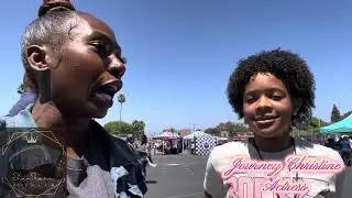 The Upshaws star Journey Christine- working with legends being a kid star advice for actors & more
