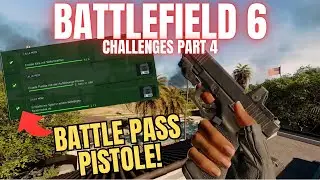 BATTLEFIELD 6 CHALLENGES - KILLS mit der NEUEN BATTLE PASS PISTOLE!