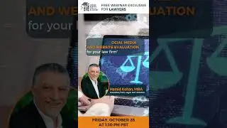 Join us next week, October 28th for the Legal Soft Academy webinar.