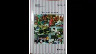 MSWL-015 Social Work Practicum-II (Second Year) | MSW | Journal  | IGNOU.
