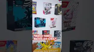 Удача в торговых автоматах Pok&eacute;mon &mdash; это реальность?! #shorts #pokemon #pokemontcg #pokemonvendin...