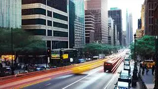 Distant City Traffic Sound Effect | Urban Hubbub from Afar 🚗🏙️🔊 (No Copyright, Free for Editing)
