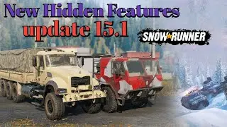 New update 15.1 hidden features in SnowRunner #focusentertainment#snowrunner #update