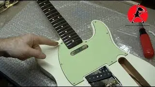 My DIY Olympic White Telecaster Assembly Project
