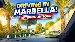 Driving Through Marbella on a Perfect Sunny Afternoon ☀️ Luxury Spain Tour