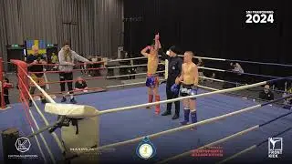 SM i Thaiboxning 2024: Teo Dybeck vs Leon Legnered