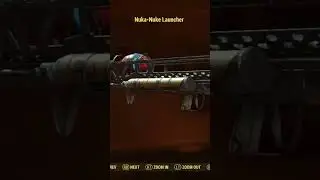 Fallout 4 | Weapon | Nuka Nuke Launcher #Fallout4 #Fallout  #Gaming #Shorts #YouTubeGaming #Bethesda