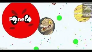 Agar.io - Playing With Planet!?!?! -