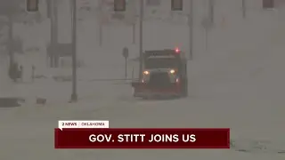 Gov. Stitt talks to 2 News about state conditions