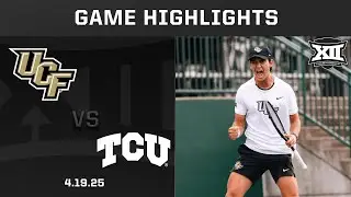 UCF vs. TCU Highlights | 2025 Big 12 Men's Tennis Championship Match 6