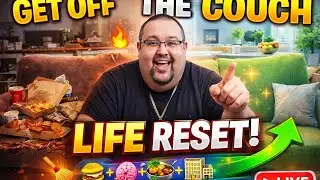🚨 GET OFF THE COUCH 🚨 Reorganizing My Life, My Home & My Mind 🛋️➡️💪 | Couch Kingdom LIVE