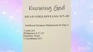 Day 3 of the Study on The Attributes of God