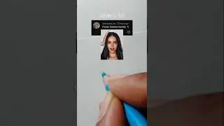 Рисунок Катсей Даниэлы с её именем | Soren's Art #katseye #daniela #drawing #sjram