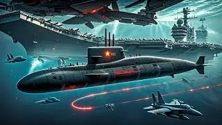 US Carrier Under THREAT! Chinese Submarine Stalking Exposed!