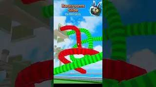 Roblox My Waterpark Backrooms Slide #roblox  #robloxshorts #67 #mywaterpark