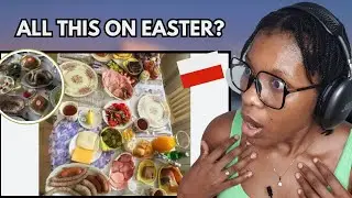 Foreigner Reacts To Polish Easter Traditional  food