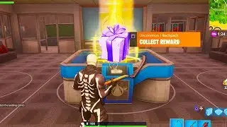 i opened a GIFT and this happened.. (NEW Fortnite GIFTING SYSTEM)