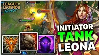 Support Tank Leona | Leona Wild Rift Gameplay