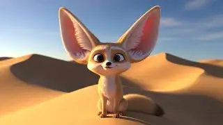 Desert Animals Song for Kids | Fennec Fox, Lizard & Scorpion Rhyme Fun Desert Nursery Rhyme 