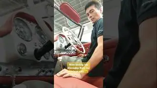 Drive testing vintage car Mercedes Benz #testing #drive #mercedesbens #vitage #subscribe #like