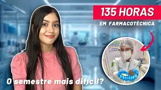 O MAIS DIFÍCIL | 7º Semestre da Faculdade de Farmácia (UFRN) | matérias, provas, rotina e etc 📚