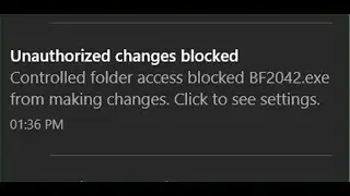 Fix Battlefield 2042 Error Controlled Folder Access Blocked BF2042.exe or BF2042Trial.exe