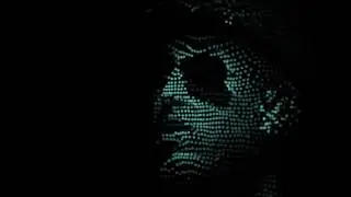 Faces Formed by Particles | 4K Relaxing Screensaver