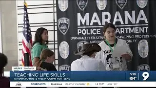 Marana PD hosts free program centered around teaching life skills to teens