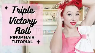 Pinup Triple Victory Roll Tutorial!
