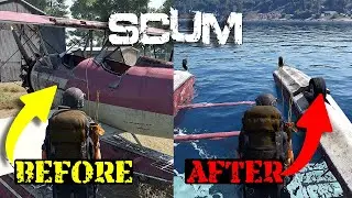 MISTAKES Have Been Made...How NOT To Fly A Plane! | SCUM Survival Ep. 8 | 4K |