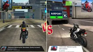 Extreme Motorcycle Simulator vs Ultimate Motorcycle Simulator!