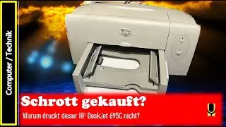 HP DeskJet 695C - Habe ich wiedermal Schrott eingekauft??? Warum druckt er nicht?