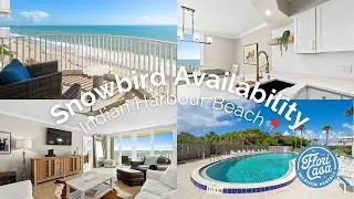 Indian Harbour Beach Snowbird Rental AirBnB/VRBO on the beach!