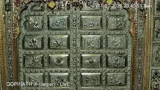 GOPINATH JI MANDIR (Jaipur) - LIVE DARSHAN (11th january 2026)
