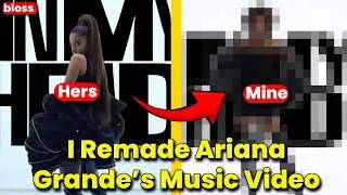 Can I Make An Ariana Grande Music Video With NO BUDGET??